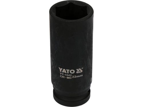 Yato gépi hosszú dugókulcs 1/2" 22 mm CrMo