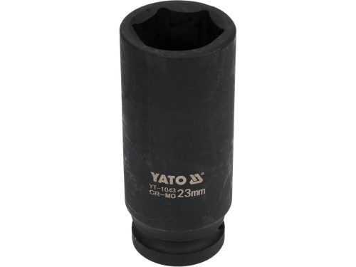 Yato gépi hosszú dugókulcs 1/2" 23 mm CrMo