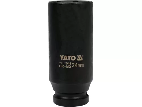 Yato gépi hosszú dugókulcs 1/2" 24 mm CrMo
