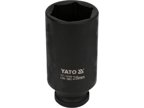 Yato Gépi hosszú dugókulcs 1/2" 28 mm CrMo