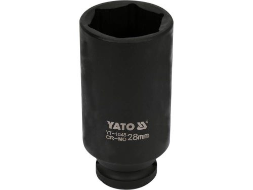 Yato gépi hosszú dugókulcs 1/2" 28 mm CrMo