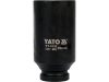 Yato gépi hosszú dugókulcs 1/2" 30 mm CrMo