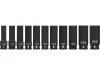 Yato gépi hosszú dugókulcs készlet 11 részes 1/2" 10-24 mm CrMo