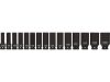 Yato gépi hosszú dugókulcs készlet 15 részes 1/2" 10-32 mm CrMo
