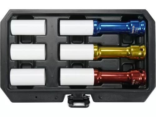 Yato alufelni dugókulcs készlet 6 részes 1/2" 17/19/21 mm CrMo