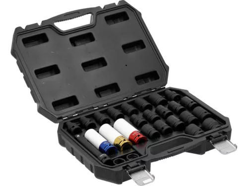 Yato ütvecsavarozó készlet 1/2", 24db