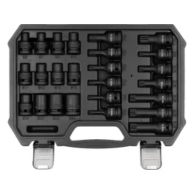 Yato ütvecsavarozó dugókulcs készlet, 1/2", 25db