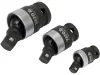Yato gépi csuklós csatlakozó készlet 3 részes 1/4" 3/8" 1/2" CrMo