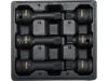 Yato gépi spline bit dugókulcs készlet 6 részes 1/2" M14-M18 CrMo