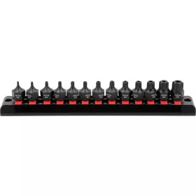 Yato ütvecsavarozó torx készlet, rövid, 3/8" 13 db