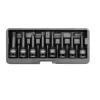 Yato gépi hosszú bit dugókulcs készlet 8 részes Ribe 1/2" RM5-RM13 CrMo