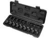 Yato gépi hosszú bit dugókulcs készlet 9 részes Ribe 1/2" RM5-RM14 CrMo