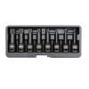 Yato gépi hosszú bit dugókulcs készlet 8 részes Spline 1/2" M5-M18 CrMo