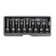 Yato gépi hosszú bit dugókulcs készlet 8 részes Spline 1/2" M5-M18 CrMo
