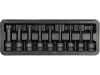 Yato gépi hosszú bit dugókulcs készlet 9 részes Spline 1/2" M4-M16 CrMo