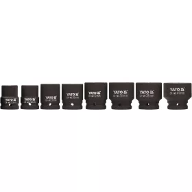 Yato gépi dugókulcs készlet 8 részes 3/4" 22-41 mm CrMo