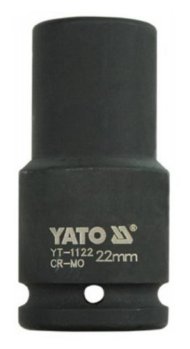 Yato gépi hosszú dugókulcs 3/4" 22 mm CrMo