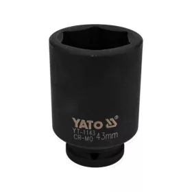 Yato gépi hosszú dugókulcs 3/4" 43 mm CrMo
