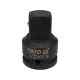 Yato gépi dugókulcs adapter 3/4" -> 1" CrMo