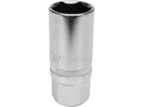 Yato gyertyakulcs 1/2" 21 mm / 64 mm CrV