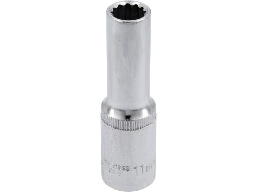 Yato hosszú dugókulcs 12 szögletű 1/2" 11 mm CrV