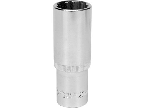 Yato hosszú dugókulcs 12 szögletű 1/2" 20 mm CrV