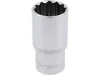 Yato hosszú dugókulcs 12 szögletű 1/2" 32 mm CrV