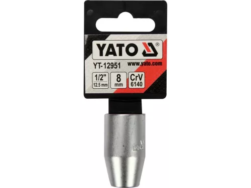 Yato bithegy-tartó adapter 1/2" négyszög -> 8 mm Hex