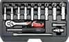 Yato dugókulcs készlet 23 részes 1/4" 4-13 mm CrV
