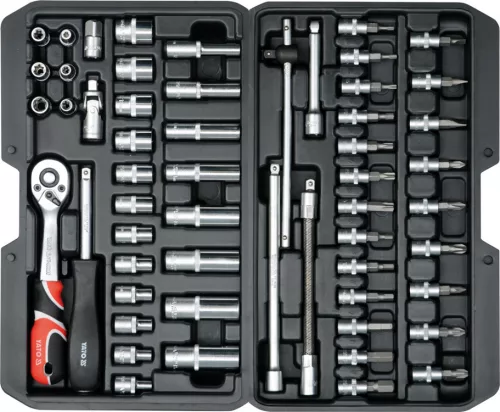 Yato dugókulcs készlet 56 részes 1/4" 4-13 mm CrV