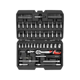 Yato szerszámkészlet 1/4" 68 db