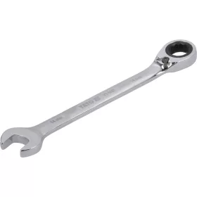 Yato racsnis irányváltós csillag-villáskulcs 14 mm / 190 mm 72T CrV
