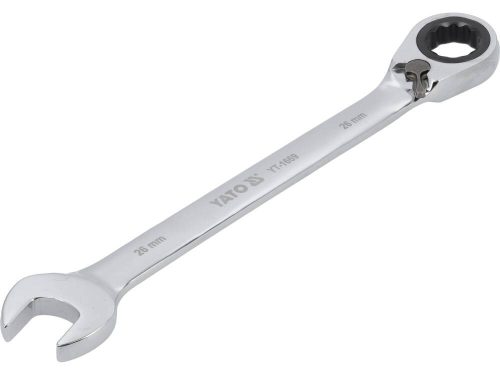 Yato racsnis irányváltós csillag-villáskulcs 26 mm / 360 mm 72T CrV