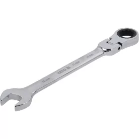 Yato racsnis csuklós csillag-villáskulcs 18 mm / 235 mm 72T CrV