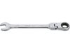 Yato racsnis csuklós csillag-villáskulcs 21 mm / 290 mm 72T CrV