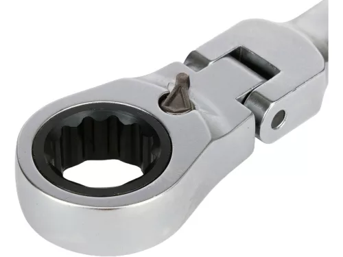 Yato csuklós racsnis-villáskulcs készlet, 6db