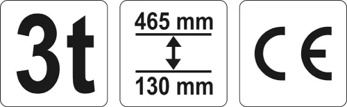 Yato hidraulikus krokodil emelő 3T