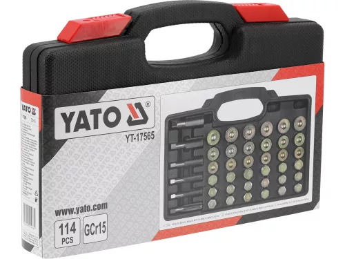 Yato olajleeresztő csavar menetjavító készlet 114 részes