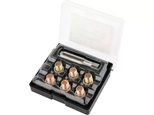 Yato olajleeresztő csavar menetjavító készlet 7 részes M13x1,5 mm