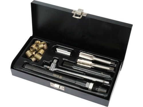 Yato gyujtógyertya menetjavító és tisztító készlet 25 részes M14 3/8" HSS