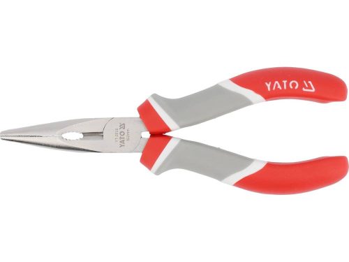 Yato hosszúcsőrű fogó hajlított 160 mm