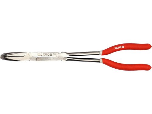 Yato hosszúcsőrű fogó hajlított 90° 330 mm CrV