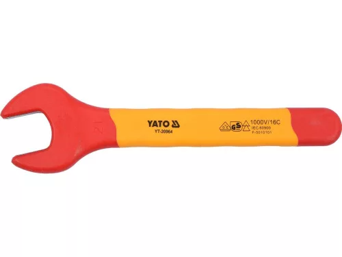 Yato villáskulcs 21 mm / 195 mm 1000 V-ig szigetelt CrV