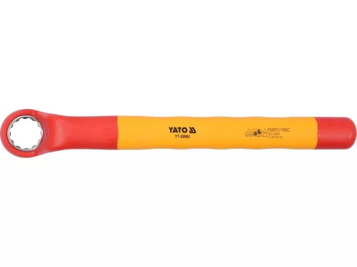 Yato hajlított csillagkulcs 18 mm / 230 mm 1000 V-ig szigetelt CrV