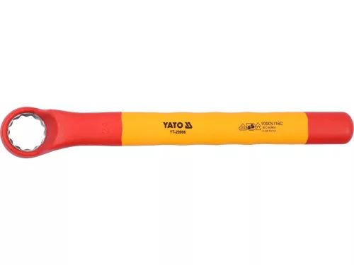 Yato hajlított csillagkulcs 24 mm / 265 mm 1000 V-ig szigetelt CrV