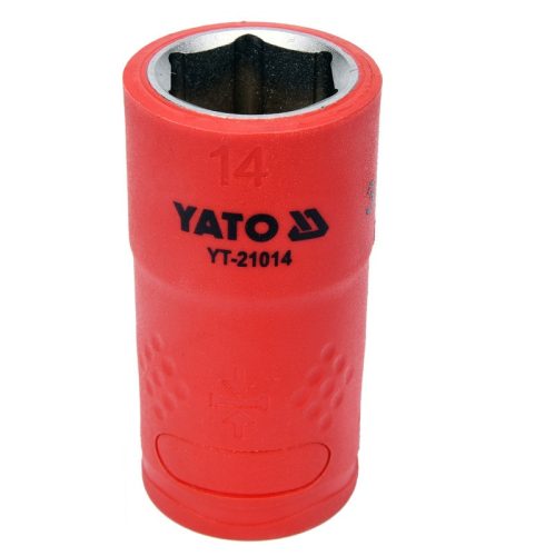 Yato szigetelt dugókulcs 3/8" 14 mm 1000 V CrV