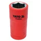 Yato szigetelt dugókulcs 3/8" 14 mm 1000 V CrV