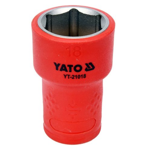 Yato szigetelt dugókulcs 3/8" 18 mm 1000 V CrV