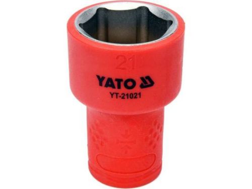 Yato szigetelt dugókulcs 3/8" 21 mm 1000 V CrV
