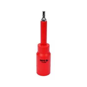 Yato Szigetelt hatszögletű bit, 4x120 mm, 1/2",  adapterrel